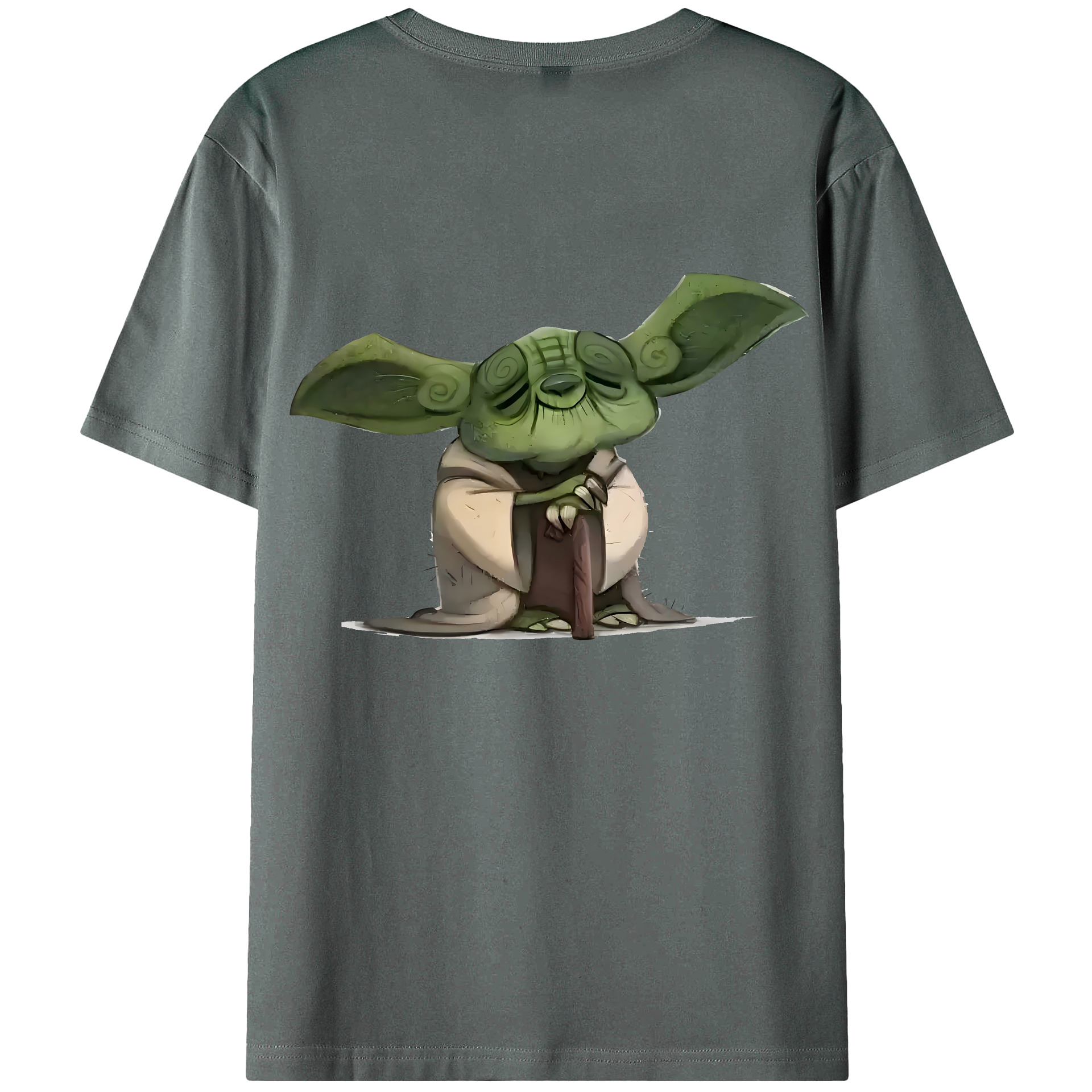 （画像用） スター・ウォーズ Star Wars 綿100％ メンズ半袖Tシャツ（バックプリント） 通気性